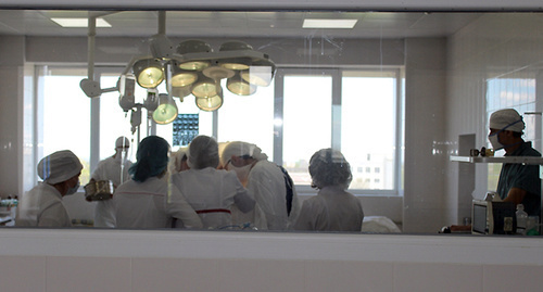 Операционный блок хирургического корпуса республиканской больницы КБР. Фото: http://www.rkbkbr.ru/o-bolnitse/gallery/operacionnye