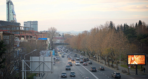 Центр Тбилиси, набережная Куры. Фото: http://sputnik-georgia.ru/society/20151221/229545521.html