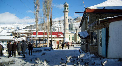 Зима в Карата, Дагестан. Фото Ахмеднаби Ахмеднабиева для "Кавказского узла"