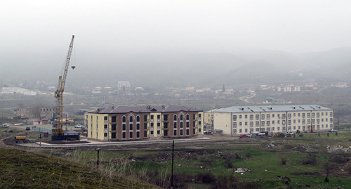 Приграничный поселок Матагис находится в нескольких километрах от границы с Азербайджаном. Фото Алвард Григорян для "Кавказского узла"