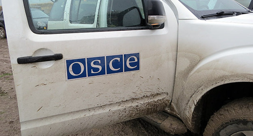 Миссия ОБСЕ в Нагорном Карабахе. октябрь 2015 г. Фото Алвард Григорян для "Кавказского узла"