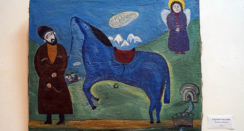 Работы художников Южной Осетии «Наив простой. Наив сложный». Фото Анны Гилевой для "Кавказского 