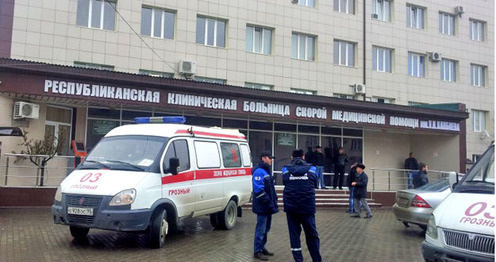 Республиканская клиническая больница. Фото http://www.bsmpgrozny.ru/