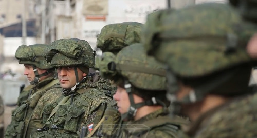 Бойцы батальона военной полиции в Алеппо. Скриншот видео https://www.youtube.com/watch?v=0vxmYR6QQkI&feature=youtu.be 