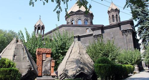 Церковь Семи Ран в Гюмри. Фото Тиграна Петросяна для "Кавказского узла"