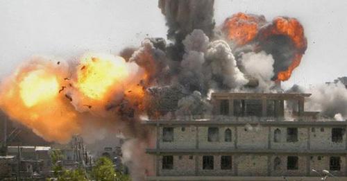 Взрыв завода в поселке Локбатан. Фото http://median.az/index.php?newsid=57170