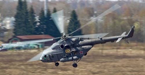 Вертолет Ми-8. Фото: Alex Beltyukov (RFE/RL)
