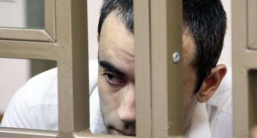 Максим Мартынов в зале суда. Фото Константина Волгина для "Кавказского узла"
