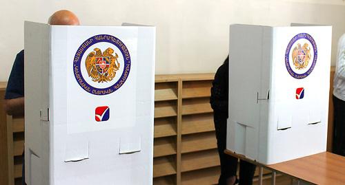 Голосование на выборах в Армении. Фото: Тигран Петросян для "Кавказского узла".