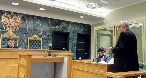 В зале заседания суда по делу М. Беньяша. Фото Анны Грицевич для "Кавказского узла"