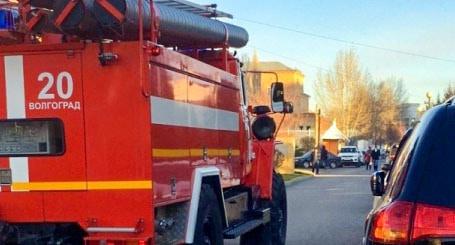 Пожарная машина в Волгограде . фото: ГУ МЧС по Волгоградской области