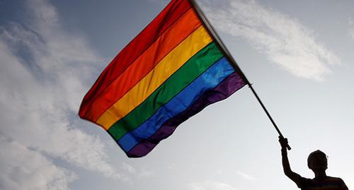 Флаг ЛГБТ. Фото: REUTERS/Tyrone Siu