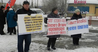 Участники пикета в Волгограде потребовали сдержать рост цен