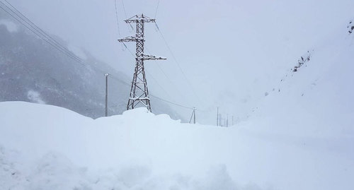 В горах Северной Осетии. Фото: пресс-служба МЧС РЮО