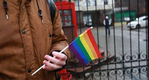 Символика ЛГБТ. Фото: Serhli Nuznenko (RFE/RL)