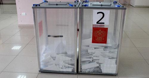 Урны для голосования. Фото Эммы Марзоевой для "Кавказского узла"