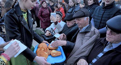 Праздничные мероприятия по поводу черкесского нового года. Фото предоставлено Центром народной культуры Адыгеи