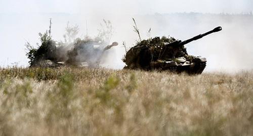 Военные маневры в горах Карачаево-Черкесии. Фото: Пресс-служба Южного военного округа 