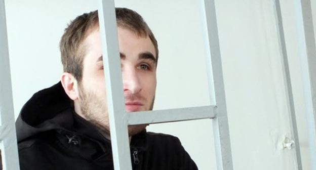 Жалауди Гериев в зале суда. Фото корреспондента "Кавказского узла"