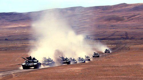 Азербайджанские танки. Фото пресс-службы Минобороны Азербайджана, https://mod.gov.az