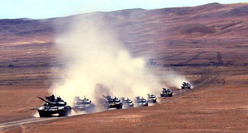 Азербайджанские танки. Фото пресс-службы Минобороны Азербайджана, https://mod.gov.az