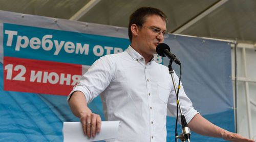 Митинг сторонников Навального в Краснодаре. Михаил Беньяш © Фото Елены Синеок, Юга.ру
