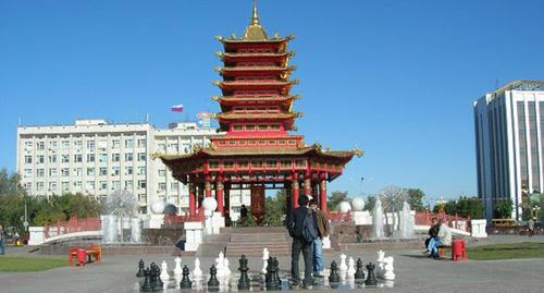 Площадь Ленина в Элисте. Фото: Buzava https://ru.wikipedia.org/