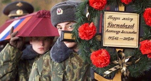 Похороны десантников 13 марта 2000 года во Пскове. Фото: Sergei Karpukhin /Reuters