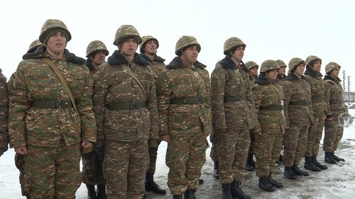 Армянские солдаты. Фото пресс-службы Минобороны Армении, http://www.mil.am