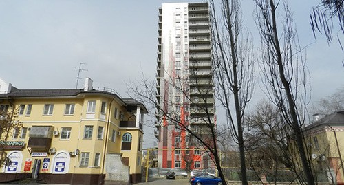 Строящийся дом ЖК "Династия". Фото Татьяны Филимоновой для "Кавказского узла"