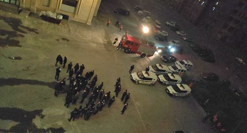 Помещенные на карантин жители Азербайджана потребовали отпустить их домой. Фото предоставлено журналистом-фрилансером Вюсаля Алибейли