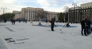 Владикавказские активисты полностью вытеснены с площади