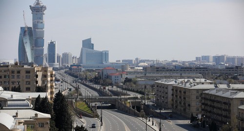 Баку, апрель 2020 г. Фото Азиза Каримова для "Кавказского узла"