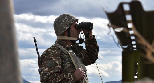 Армянский солдат. Фото пресс-службы Минобороны Армении, http://www.mil.am