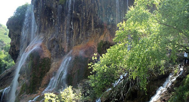 Водопад Гедмишх. Фото Луизы Оразаевой для "Кавказского узла".