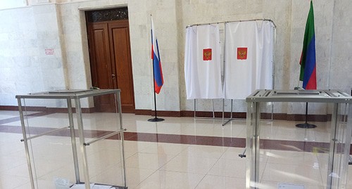 Избирательный участок в Дагестане. Фото Мурада Мурадова для "Кавказского узла"