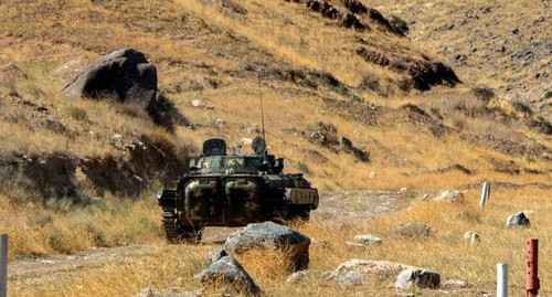 Военная техника армии защиты Карабаха. Фото пресс-службы МО Армении