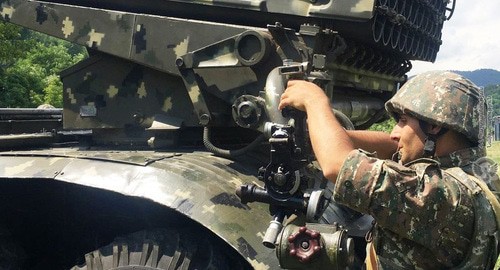 Военнослужащий артиллерийских подразделений МО Армении. Фото пресс-службы МО Армении http://mil.am/hy/news/8050