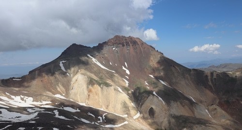 Гора Арагац. Фото Оганеса Азизбекяна, предоставлено "Кавказскому узлу" автором снимка.