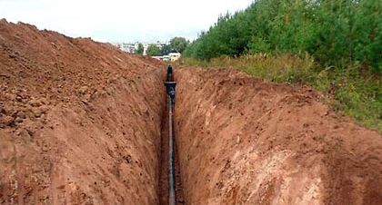 Замена ветхого водопровода в поселке Ойсхар. Фото пресс-службы "Чечводоканал" http://chvk95.ru/