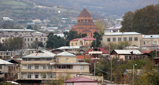 Степанакерт, 15 ноября 2020 года. Фото Армине Мартиросян для "Кавказского узла".