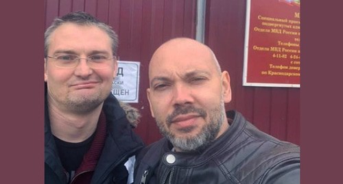 Михаил Беньяш (слева) и Тимур Филиппов. Фото: скриншот  https://www.facebook.com/permalink.php?story_fbid=3869060743144043&id=100001204667791
