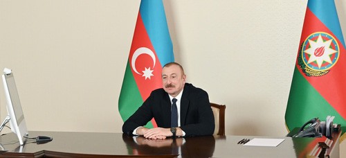 Ильхам Алиев. Фото пресс-службы президента Азербайбджана