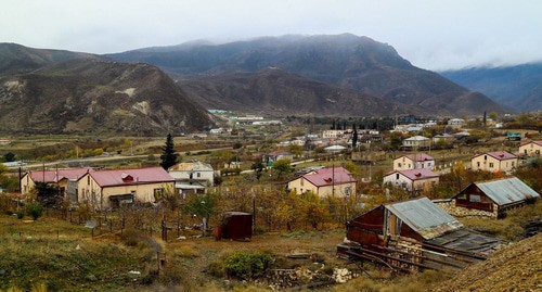 Село Талыш, декабрь 2020. Фото Азиза Каримова для "Кавказского узла" 