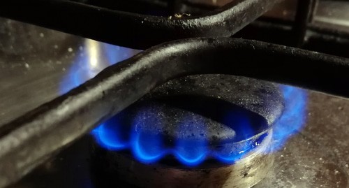 Газовая конфорка. Фото Нины Тумановой для "Кавказского узла"
