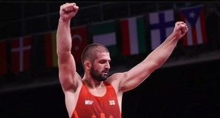 Грузинский борец завоевал серебряную медаль чемпионата мира