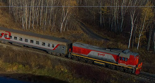 Поезд РЖД. Фото пресс-службы РЖД https://www.rzd.ru/ru/9315