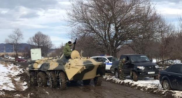 Спецоперация в Карачаево-Черкесии. Фото пресс-службы Национального антитеррористического комитета, http://nac.gov.ru/kontrterroristicheskie-operacii/v-kchr-v-hode-kto-neytralizovany-pyatero.html