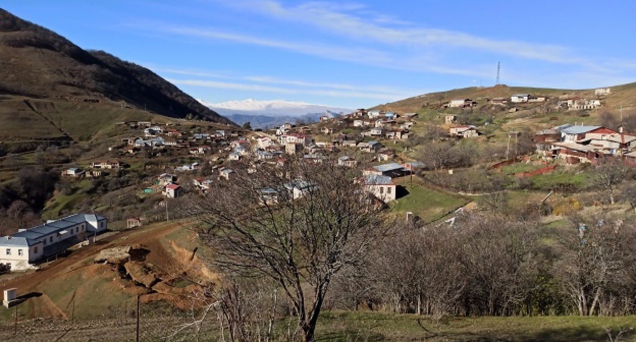 Карабахское село Хин Шен. Фото Давида Симоняна для "Кавказского узла".