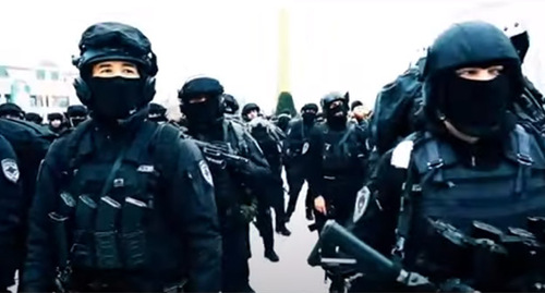 Армия Чеченской Республики. Скриншот видео 
ИА "Грозный-Информ" https://www.youtube.com/watch?v=y1viBhtKhNI